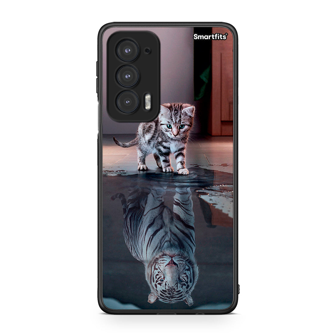 4 - Motorola Edge 20 5G Tiger Cute case, cover, bumper