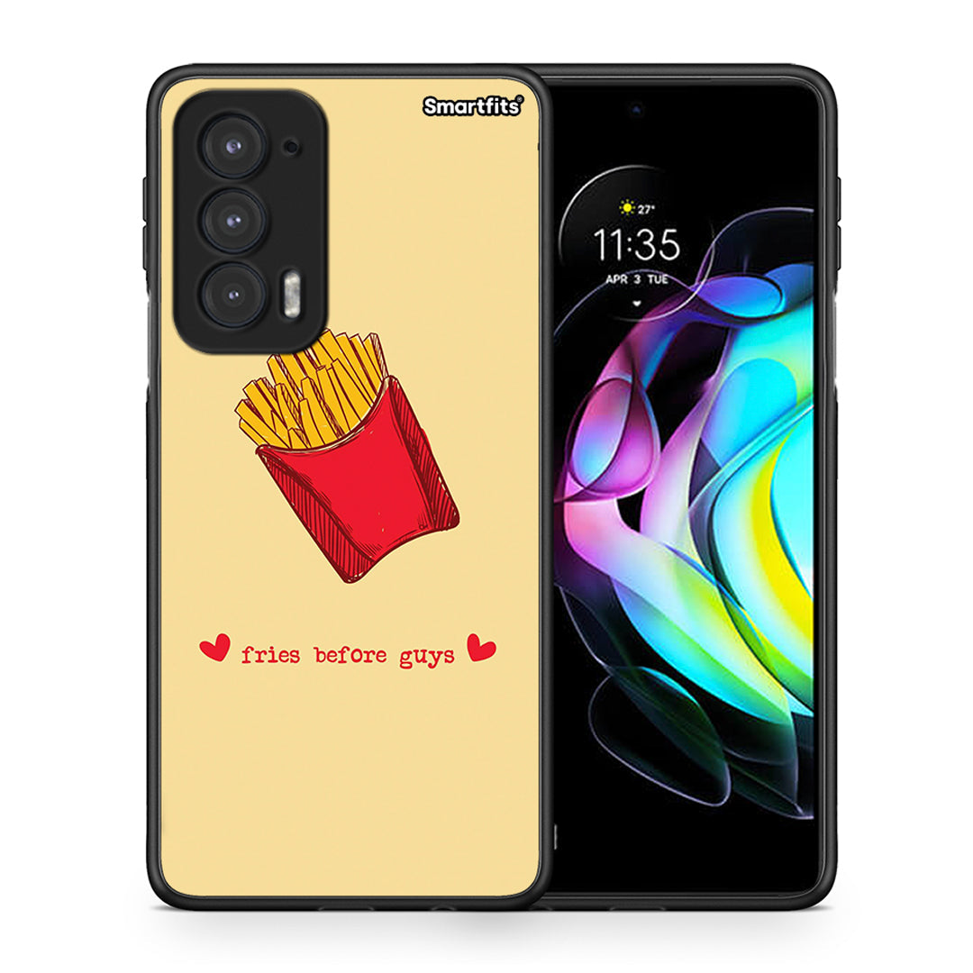 Fries Before Guys - Motorola Edge 20 5G θήκη