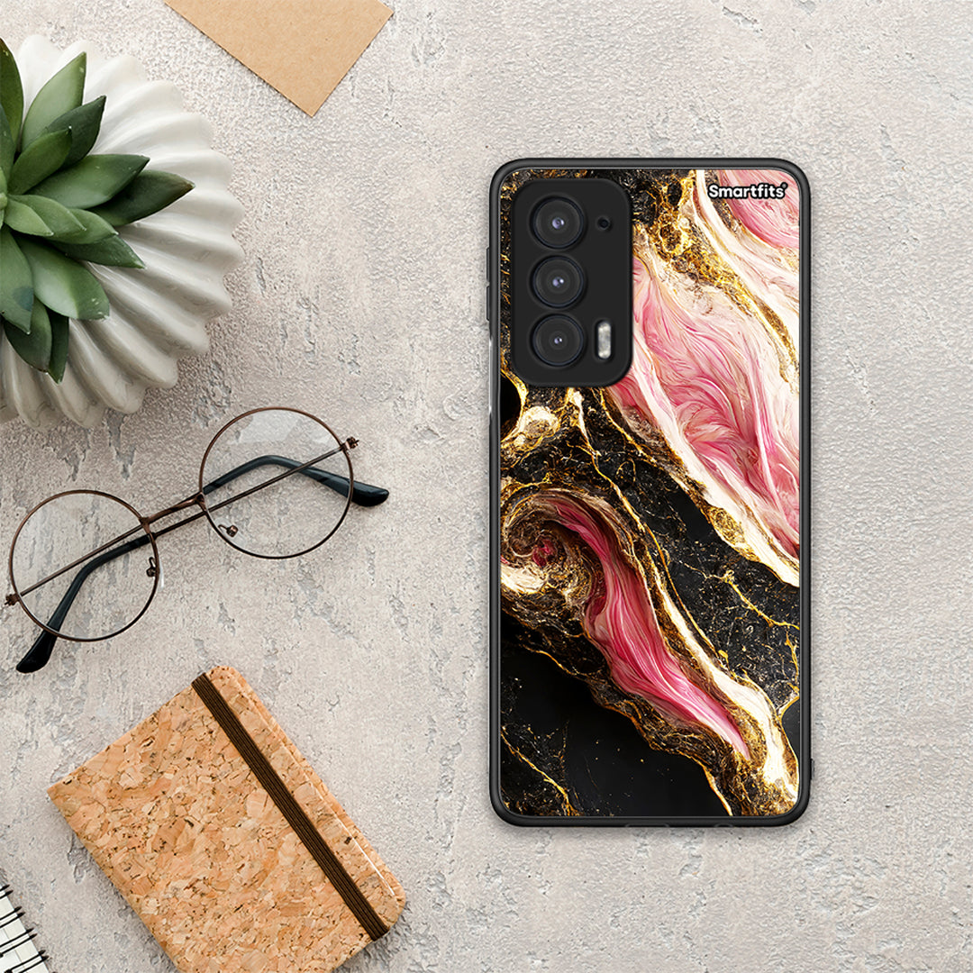 Glamorous Pink Marble - Motorola Edge 20 5G θήκη