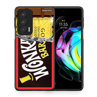 Thumbnail for Θήκη Motorola Edge 20 5G Golden Ticket από τη Smartfits με σχέδιο στο πίσω μέρος και μαύρο περίβλημα | Motorola Edge 20 5G Golden Ticket case with colorful back and black bezels