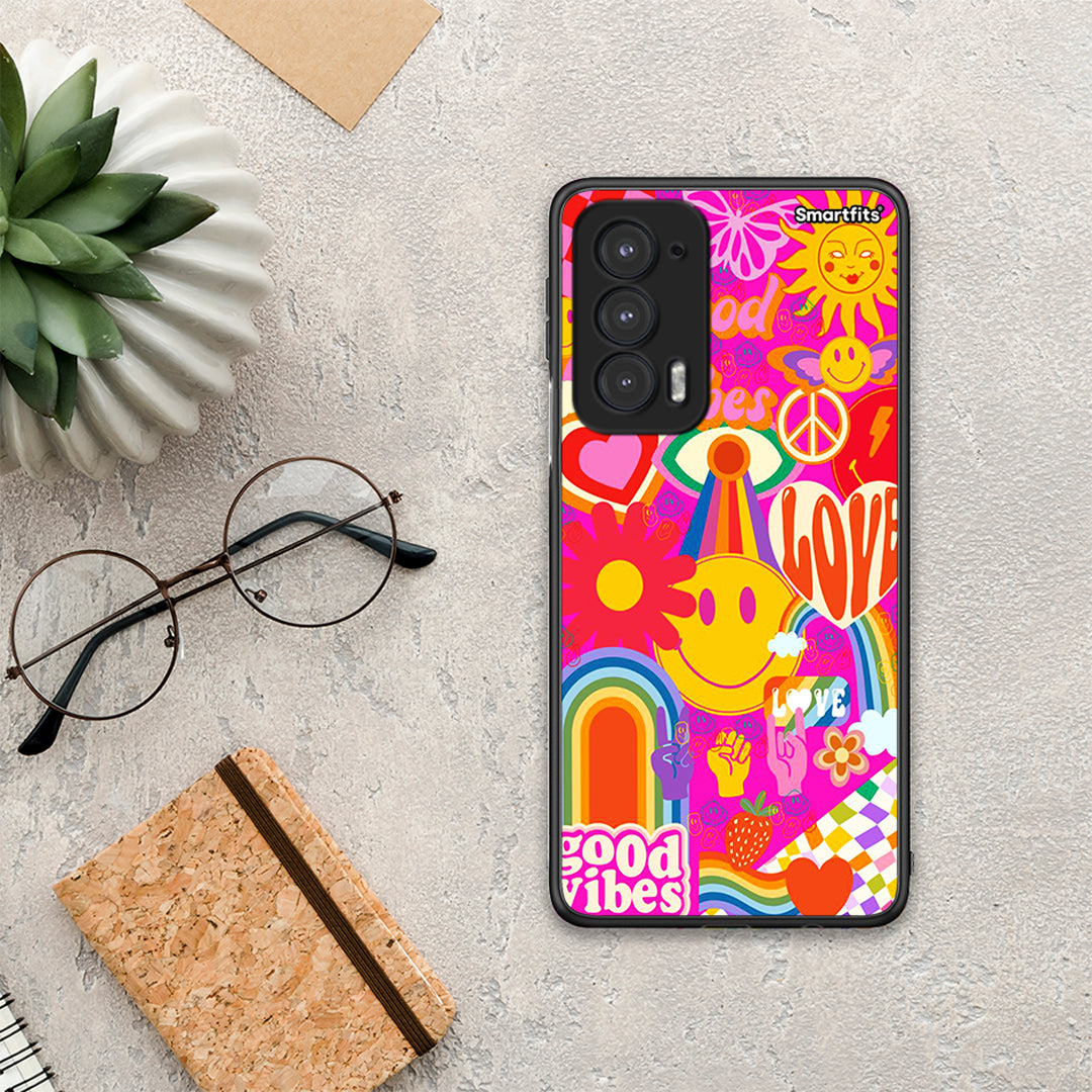 Hippie Love - Motorola Edge 20 5G θήκη