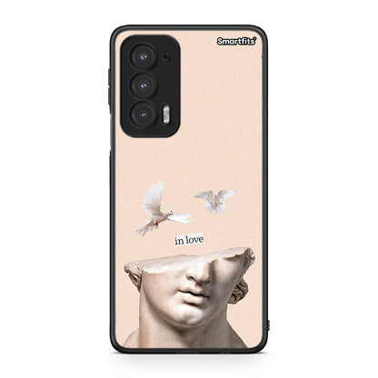 Motorola Edge 20 5G In Love θήκη από τη Smartfits με σχέδιο στο πίσω μέρος και μαύρο περίβλημα | Smartphone case with colorful back and black bezels by Smartfits