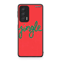 Thumbnail for Motorola Edge 20 5G Jingle Xmas θήκη από τη Smartfits με σχέδιο στο πίσω μέρος και μαύρο περίβλημα | Smartphone case with colorful back and black bezels by Smartfits