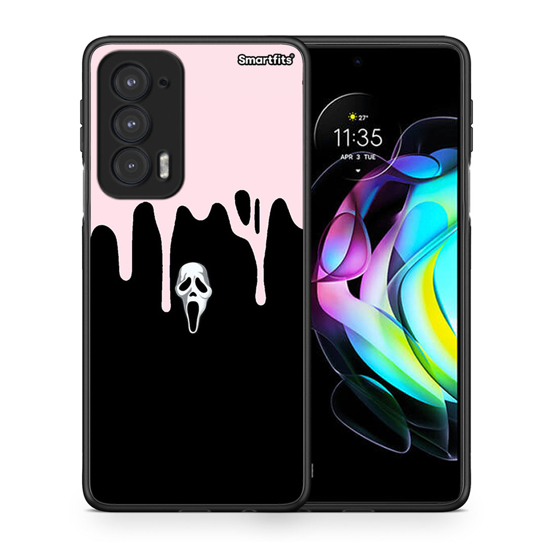 Melting Halloween Mask - Motorola Edge 20 5G θήκη