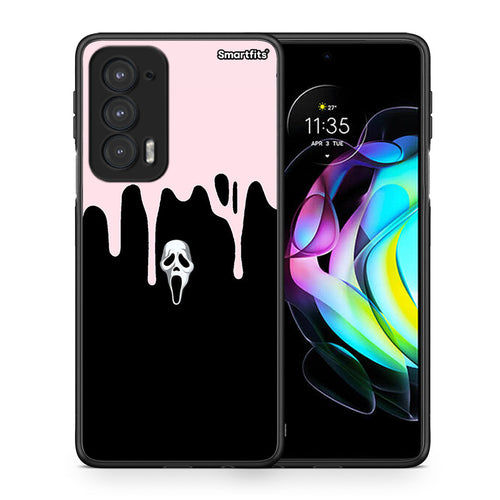 Melting Halloween Mask - Motorola Edge 20 5G θήκη