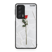 Thumbnail for Motorola Edge 20 5G Red Rose θήκη από τη Smartfits με σχέδιο στο πίσω μέρος και μαύρο περίβλημα | Smartphone case with colorful back and black bezels by Smartfits