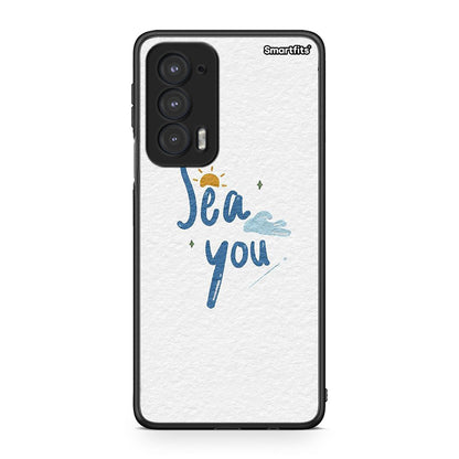 Motorola Edge 20 5G Sea You Θήκη από τη Smartfits με σχέδιο στο πίσω μέρος και μαύρο περίβλημα | Smartphone case with colorful back and black bezels by Smartfits