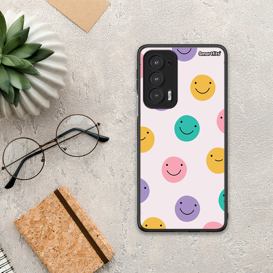 Smiley Faces - Motorola Edge 20 5G θήκη