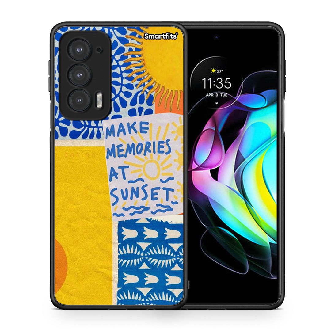 Sunset Memories - Motorola Edge 20 5G θήκη