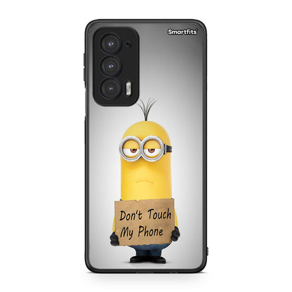 4 - Motorola Edge 20 5G Minion Text case, cover, bumper