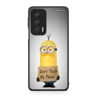 Thumbnail for 4 - Motorola Edge 20 5G Minion Text case, cover, bumper