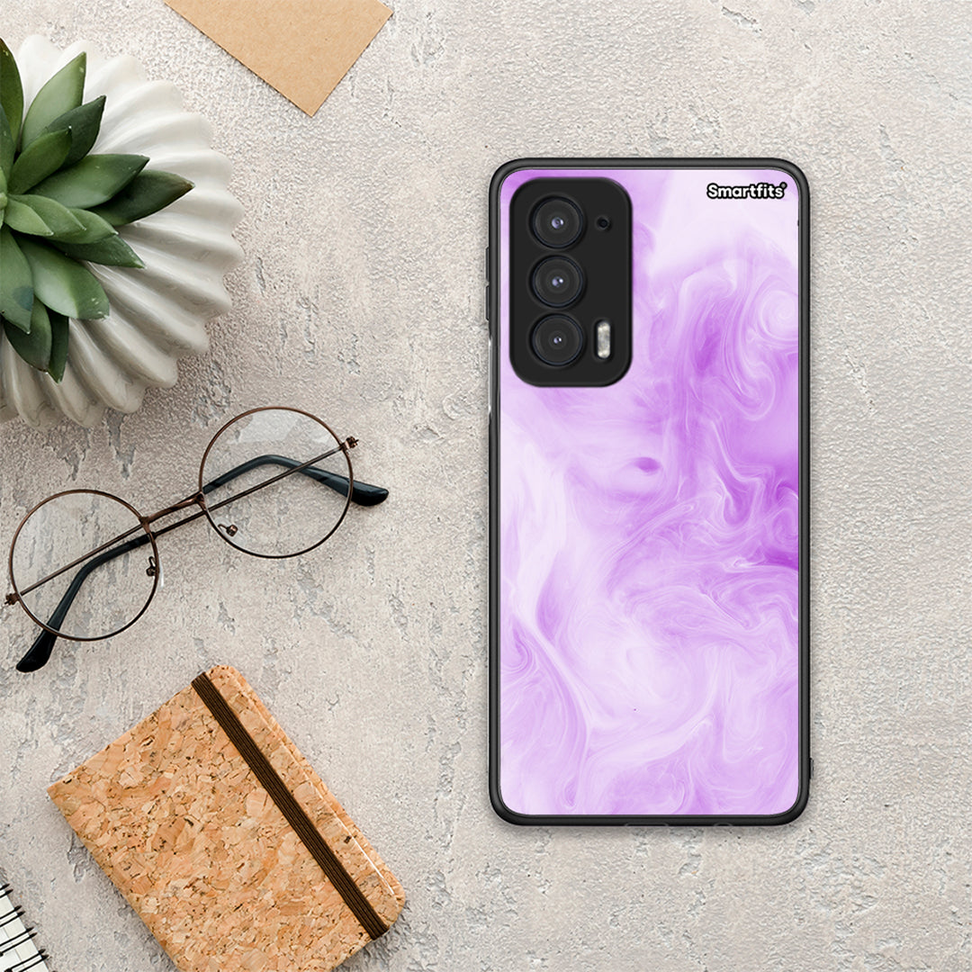 Watercolor Lavender - Motorola Edge 20 5G θήκη