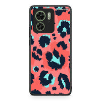 Thumbnail for 22 - Motorola Edge 40 5G Pink Leopard Animal case, cover, bumper