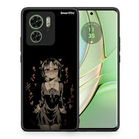 Thumbnail for Θήκη Motorola Edge 40 5G Anime Girl από τη Smartfits με σχέδιο στο πίσω μέρος και μαύρο περίβλημα | Motorola Edge 40 5G Anime Girl case with colorful back and black bezels