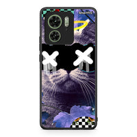 Thumbnail for Motorola Edge 40 5G Cat Collage θήκη από τη Smartfits με σχέδιο στο πίσω μέρος και μαύρο περίβλημα | Smartphone case with colorful back and black bezels by Smartfits