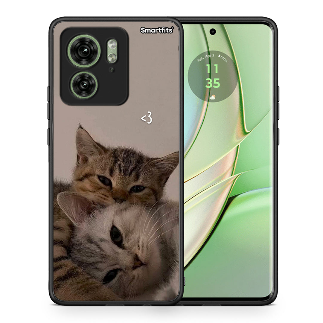 Cats In Love - Motorola Edge 40 5G θήκη