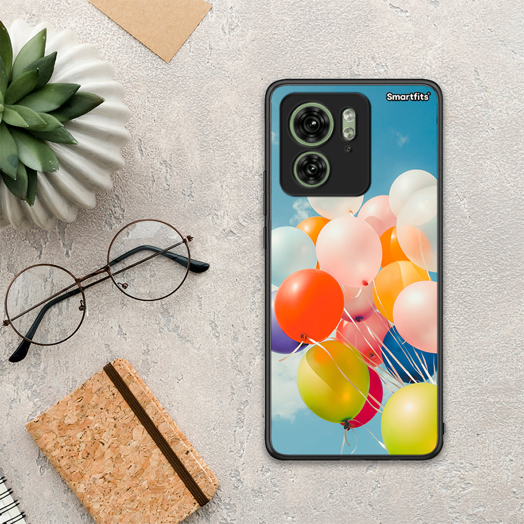 Colorful Balloons - Motorola Edge 40 5G θήκη