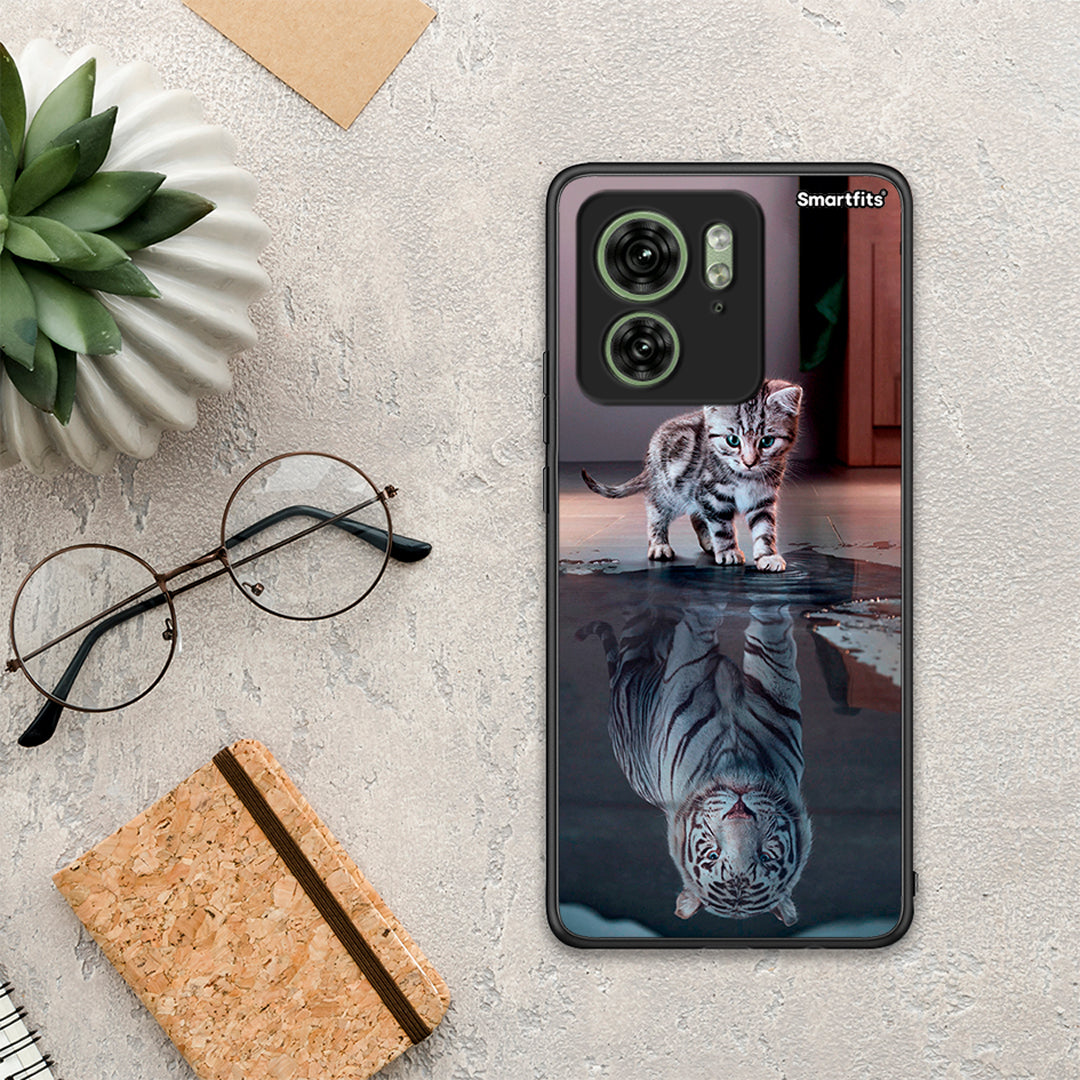 Cute Tiger - Motorola Edge 40 5G θήκη