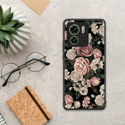 Flower Wild Roses - Motorola Edge 40 5G θήκη
