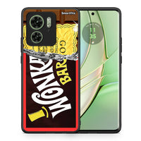 Thumbnail for Θήκη Motorola Edge 40 5G Golden Ticket από τη Smartfits με σχέδιο στο πίσω μέρος και μαύρο περίβλημα | Motorola Edge 40 5G Golden Ticket case with colorful back and black bezels