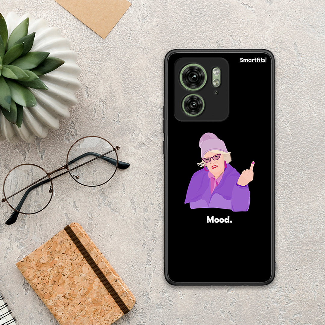 Grandma Mood Black - Motorola Edge 40 5G θήκη