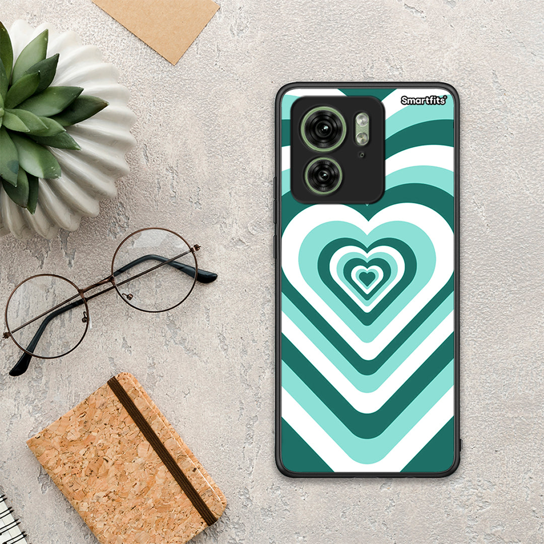 Green Hearts - Motorola Edge 40 5G θήκη