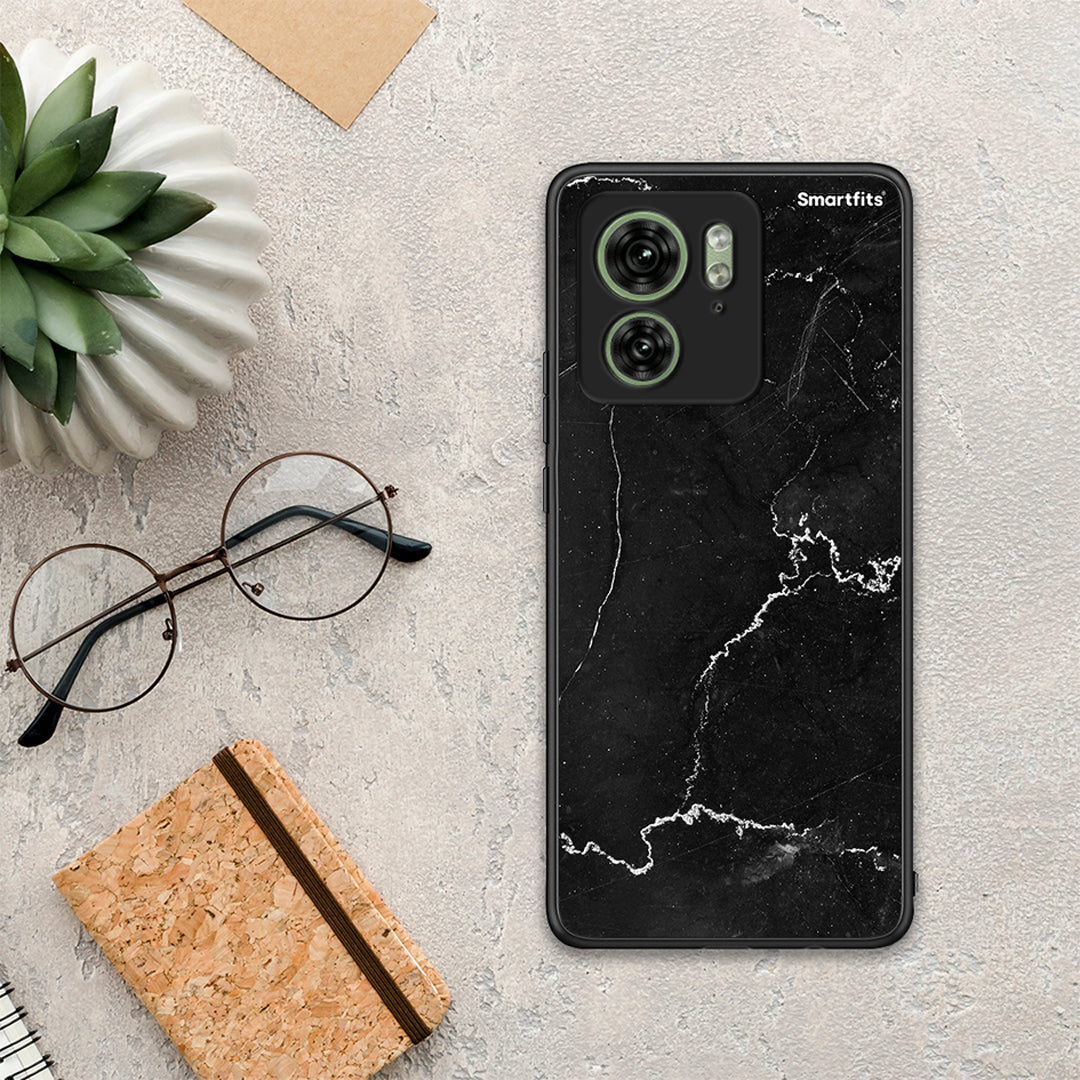 Marble Black - Motorola Edge 40 5G θήκη