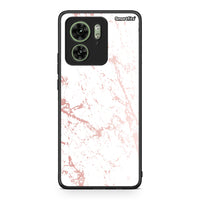 Thumbnail for 116 - Motorola Edge 40 5G Pink Splash Marble case, cover, bumper