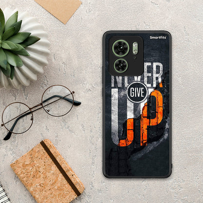 Never Give Up - Motorola Edge 40 5G θήκη