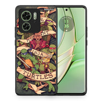 Thumbnail for Θήκη Motorola Edge 40 5G Ninja Turtles από τη Smartfits με σχέδιο στο πίσω μέρος και μαύρο περίβλημα | Motorola Edge 40 5G Ninja Turtles case with colorful back and black bezels