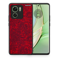 Thumbnail for Θήκη Motorola Edge 40 5G Paisley Cashmere από τη Smartfits με σχέδιο στο πίσω μέρος και μαύρο περίβλημα | Motorola Edge 40 5G Paisley Cashmere case with colorful back and black bezels