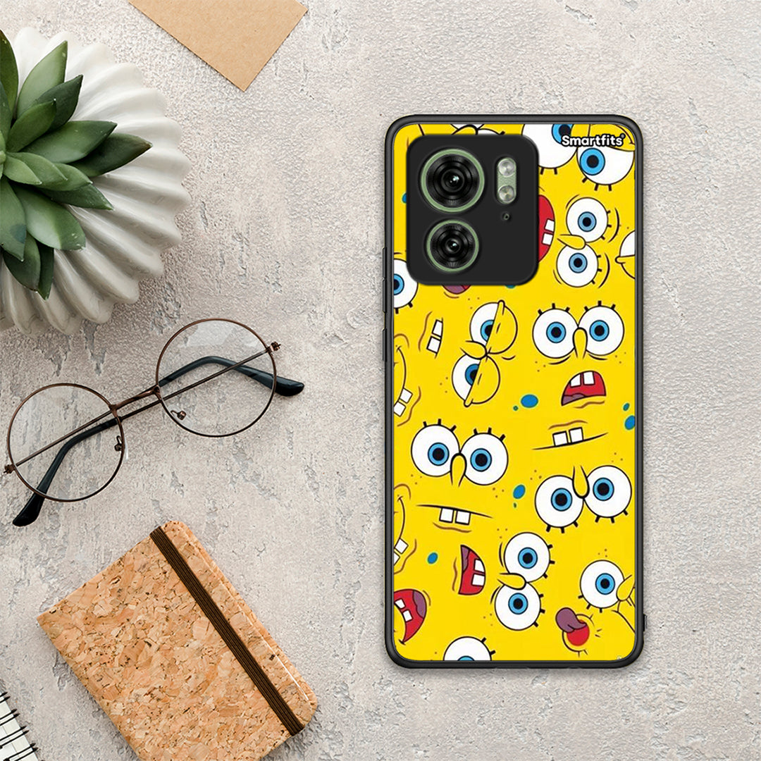 PopArt Sponge - Motorola Edge 40 5G θήκη