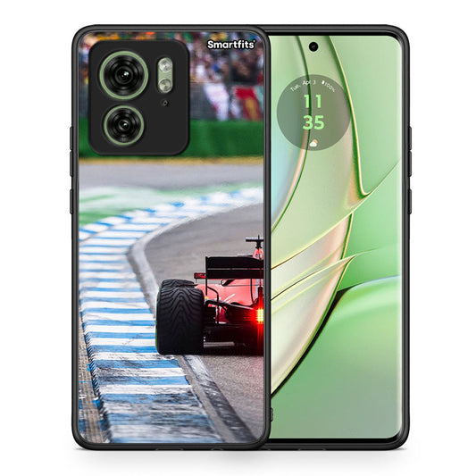 Θήκη Motorola Edge 40 5G Racing Vibes από τη Smartfits με σχέδιο στο πίσω μέρος και μαύρο περίβλημα | Motorola Edge 40 5G Racing Vibes case with colorful back and black bezels