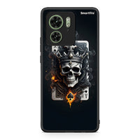 Thumbnail for Motorola Edge 40 5G Skull King Ace θήκη από τη Smartfits με σχέδιο στο πίσω μέρος και μαύρο περίβλημα | Smartphone case with colorful back and black bezels by Smartfits