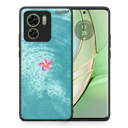 Water Flower - Motorola Edge 40 5G θήκη