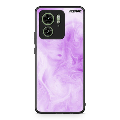 99 - Motorola Edge 40 5G Watercolor Lavender case, cover, bumper
