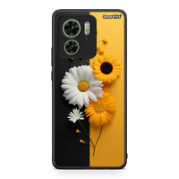 Thumbnail for Motorola Edge 40 5G Yellow Daisies θήκη από τη Smartfits με σχέδιο στο πίσω μέρος και μαύρο περίβλημα | Smartphone case with colorful back and black bezels by Smartfits