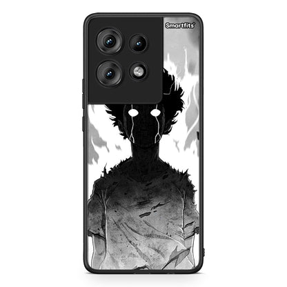 Motorola Edge 50 Anime Boy Θήκη από τη Smartfits με σχέδιο στο πίσω μέρος και μαύρο περίβλημα | Smartphone case with colorful back and black bezels by Smartfits