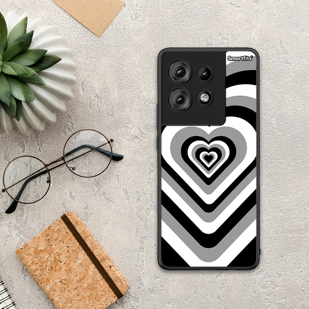 Black Hearts - Motorola Edge 50 θήκη