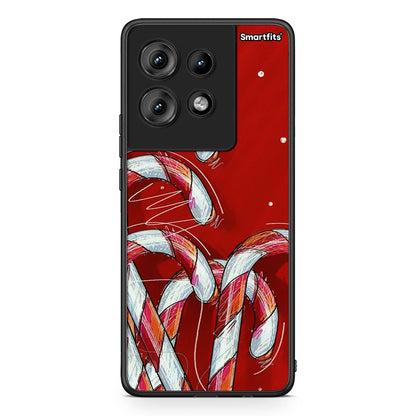 Motorola Edge 50 Candy Cane θήκη από τη Smartfits με σχέδιο στο πίσω μέρος και μαύρο περίβλημα | Smartphone case with colorful back and black bezels by Smartfits