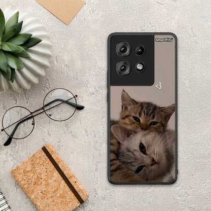 Cats In Love - Motorola Edge 50 θήκη