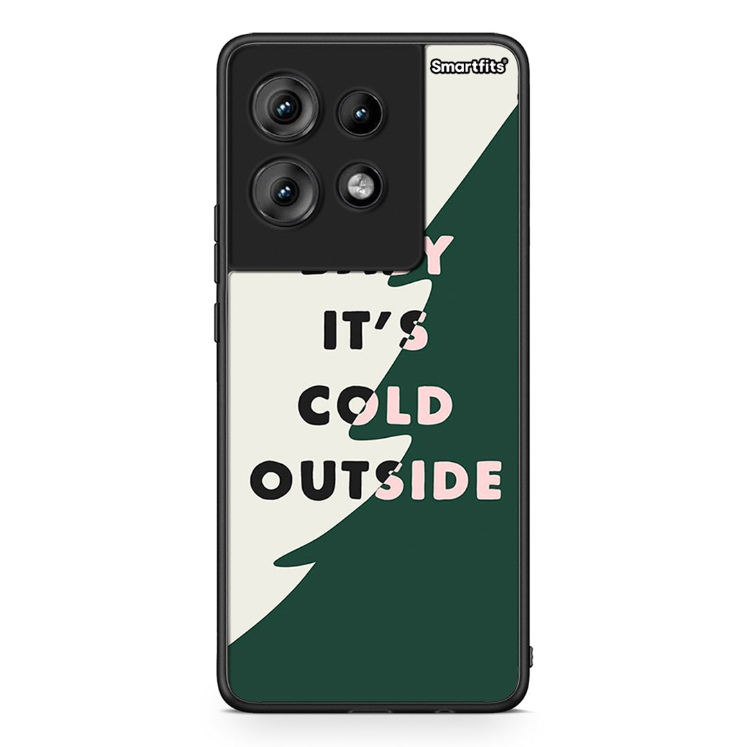 Motorola Edge 50 Cold Outside θήκη από τη Smartfits με σχέδιο στο πίσω μέρος και μαύρο περίβλημα | Smartphone case with colorful back and black bezels by Smartfits