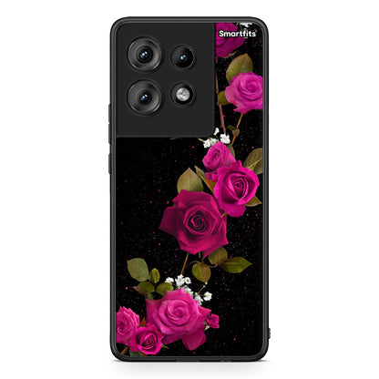 4 - Motorola Edge 50 Red Roses Flower case, cover, bumper