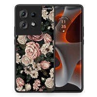 Thumbnail for Θήκη Motorola Edge 50 Wild Roses Flower από τη Smartfits με σχέδιο στο πίσω μέρος και μαύρο περίβλημα | Motorola Edge 50 Wild Roses Flower case with colorful back and black bezels