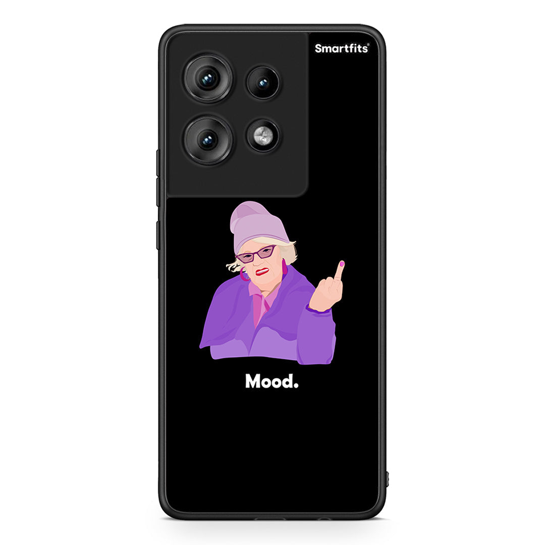 Motorola Edge 50 Grandma Mood Black θήκη από τη Smartfits με σχέδιο στο πίσω μέρος και μαύρο περίβλημα | Smartphone case with colorful back and black bezels by Smartfits