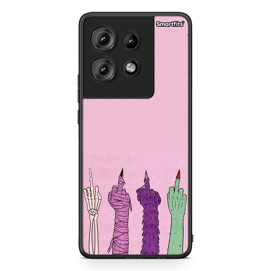 Motorola Edge 50 Halloween Be A Lady Θήκη από τη Smartfits με σχέδιο στο πίσω μέρος και μαύρο περίβλημα | Smartphone case with colorful back and black bezels by Smartfits