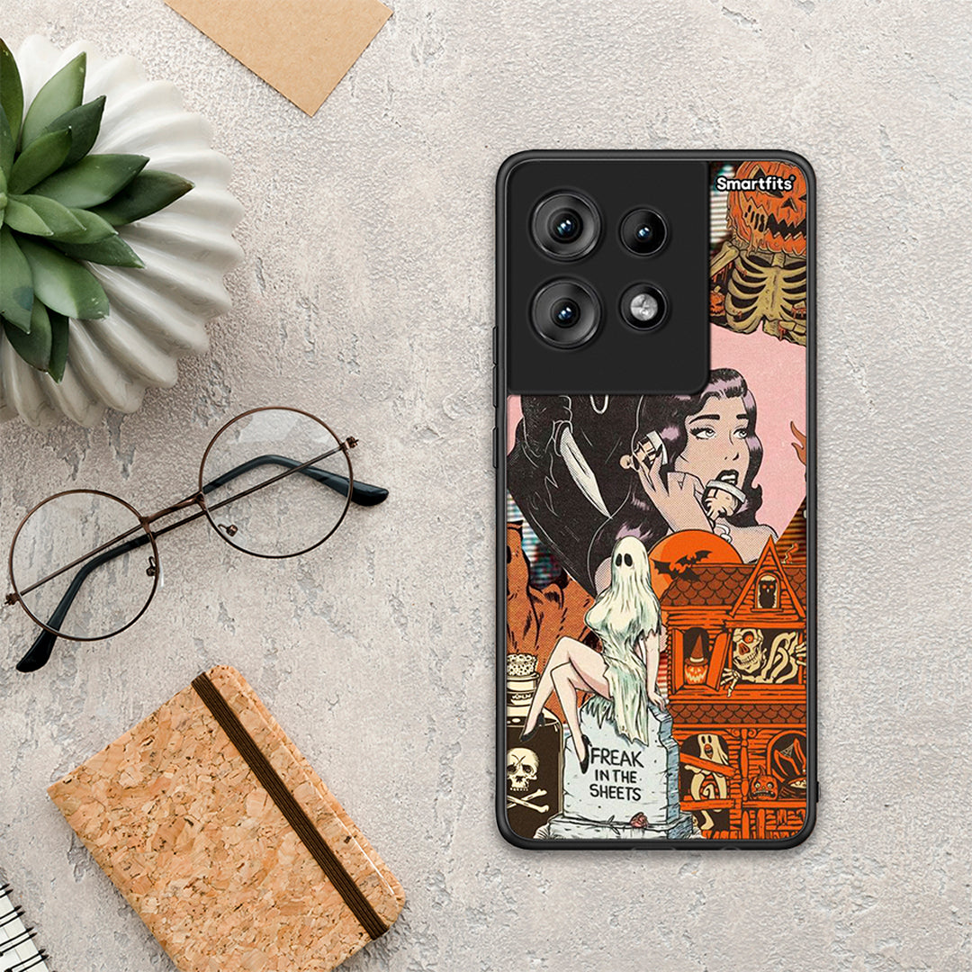 Halloween Collage - Motorola Edge 50 θήκη