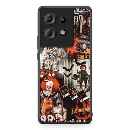 Motorola Edge 50 Halloween Spooky Season Θήκη από τη Smartfits με σχέδιο στο πίσω μέρος και μαύρο περίβλημα | Smartphone case with colorful back and black bezels by Smartfits