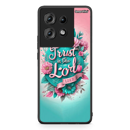 Motorola Edge 50 Lord Trust θήκη από τη Smartfits με σχέδιο στο πίσω μέρος και μαύρο περίβλημα | Smartphone case with colorful back and black bezels by Smartfits