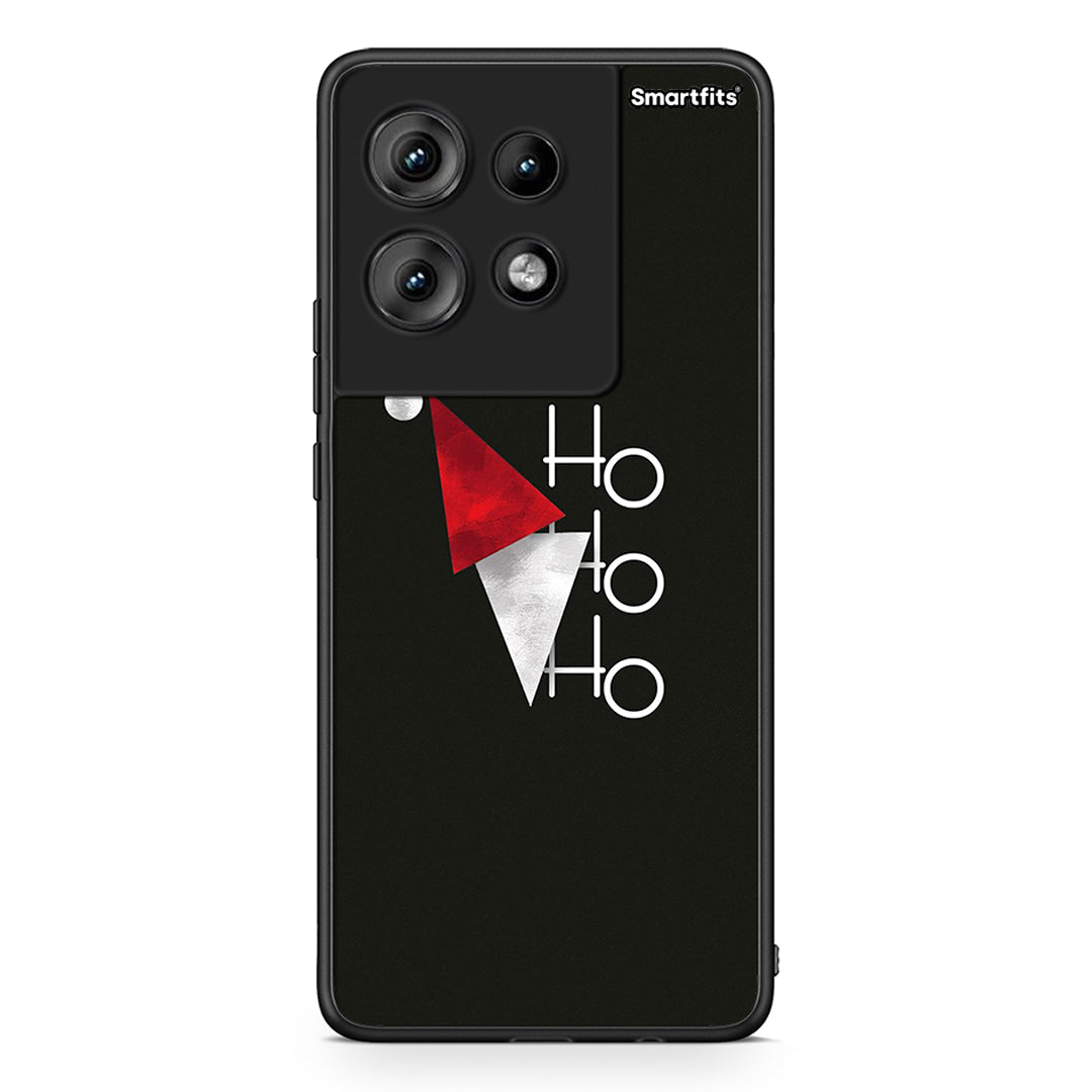 Motorola Edge 50 Minimal Christmas θήκη από τη Smartfits με σχέδιο στο πίσω μέρος και μαύρο περίβλημα | Smartphone case with colorful back and black bezels by Smartfits